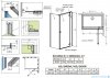 Radaway Essenza 8 Brushed Nickel Kdj kabina 110x75cm prawa szczotkowany nikiel 10480712-01-01R/10470337-91-01R/10113075-01-01